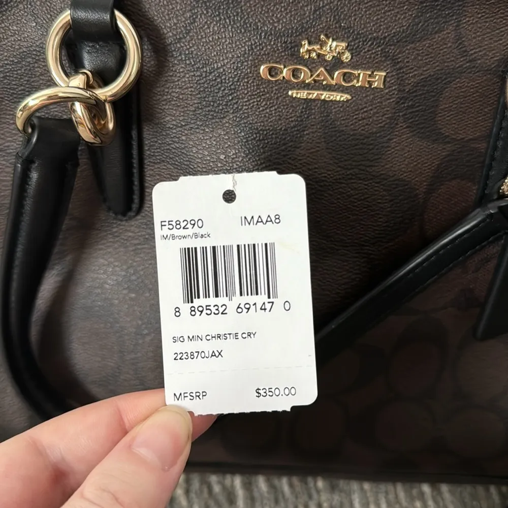 Coach Mini Christie Carryall Satchel - Image 16