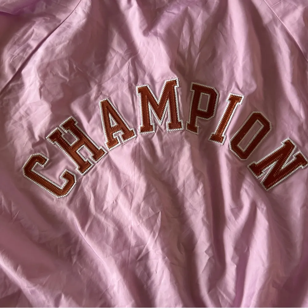 Champion Jacket Women’s| Crop Coaches Jacket Barbie Pink and Orange Size… - Image 12