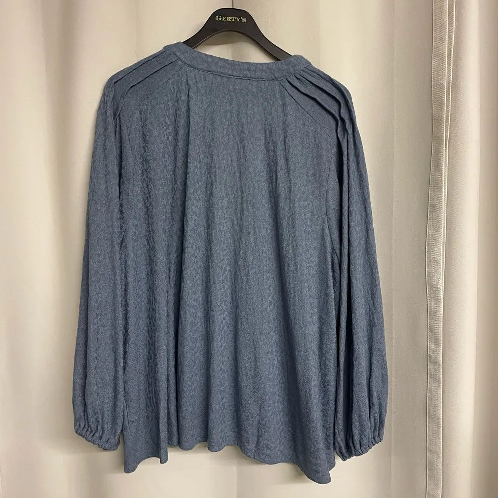 The Muses Lounge 3XL blue blouse Size undefined - Image 2