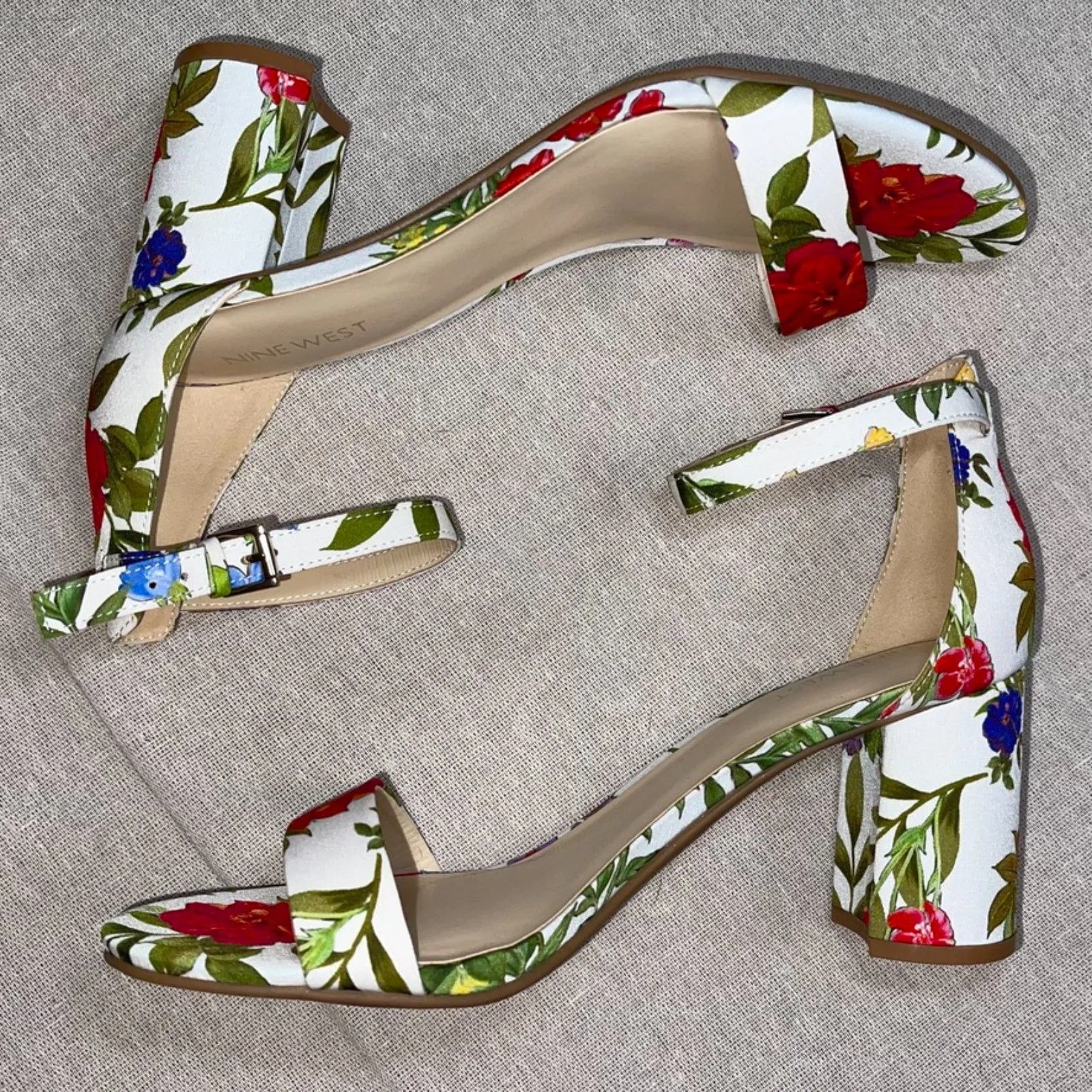 Nine West | NWOB Sandy Women's Block Heel Dress Sandals | Size 9.5 - Image 6