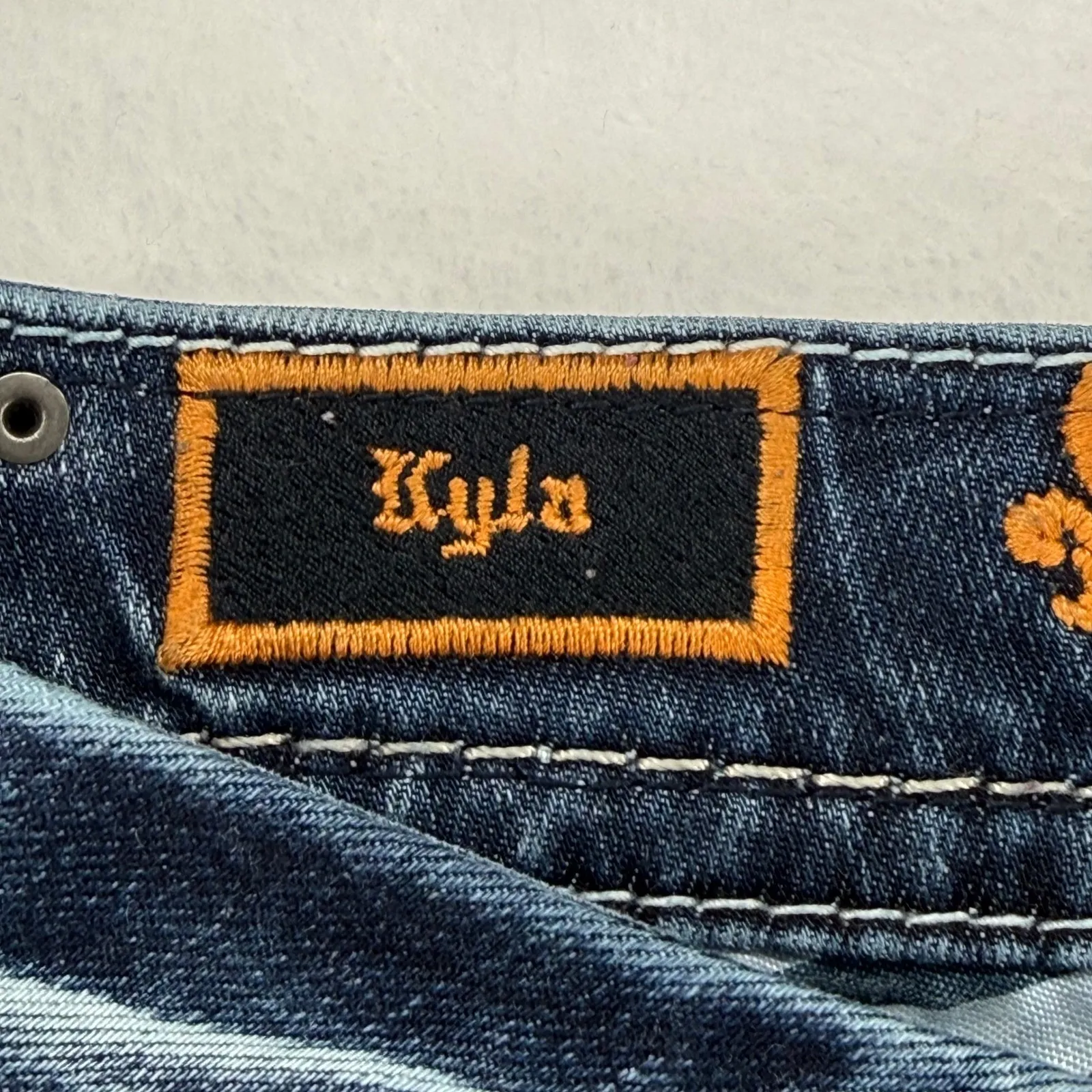 Rock Revival Kyla Ankle Skinny Mid Rise Jeans Women Size 32 - Image 8