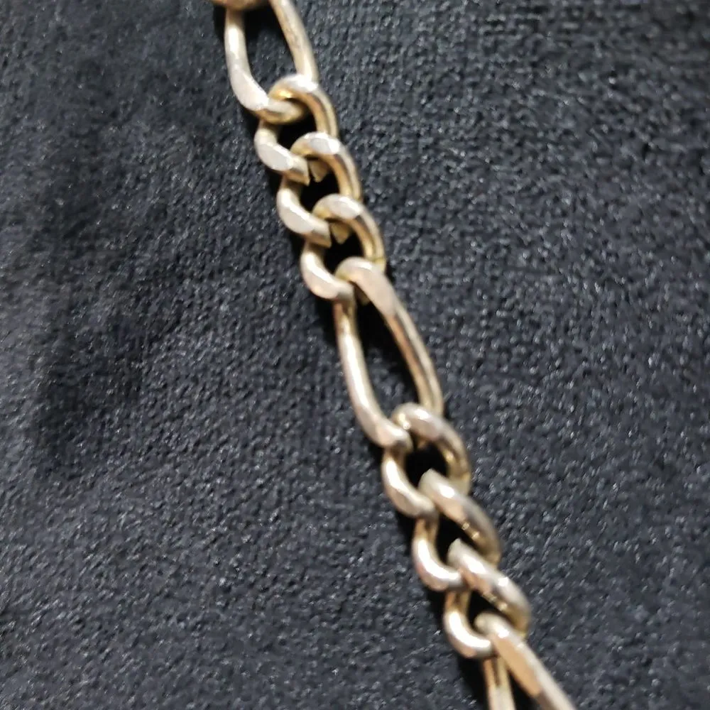 Womens Fashion Blue Collar Pendant Heart Locket Necklace with Lobster Clasp Gold - Image 5