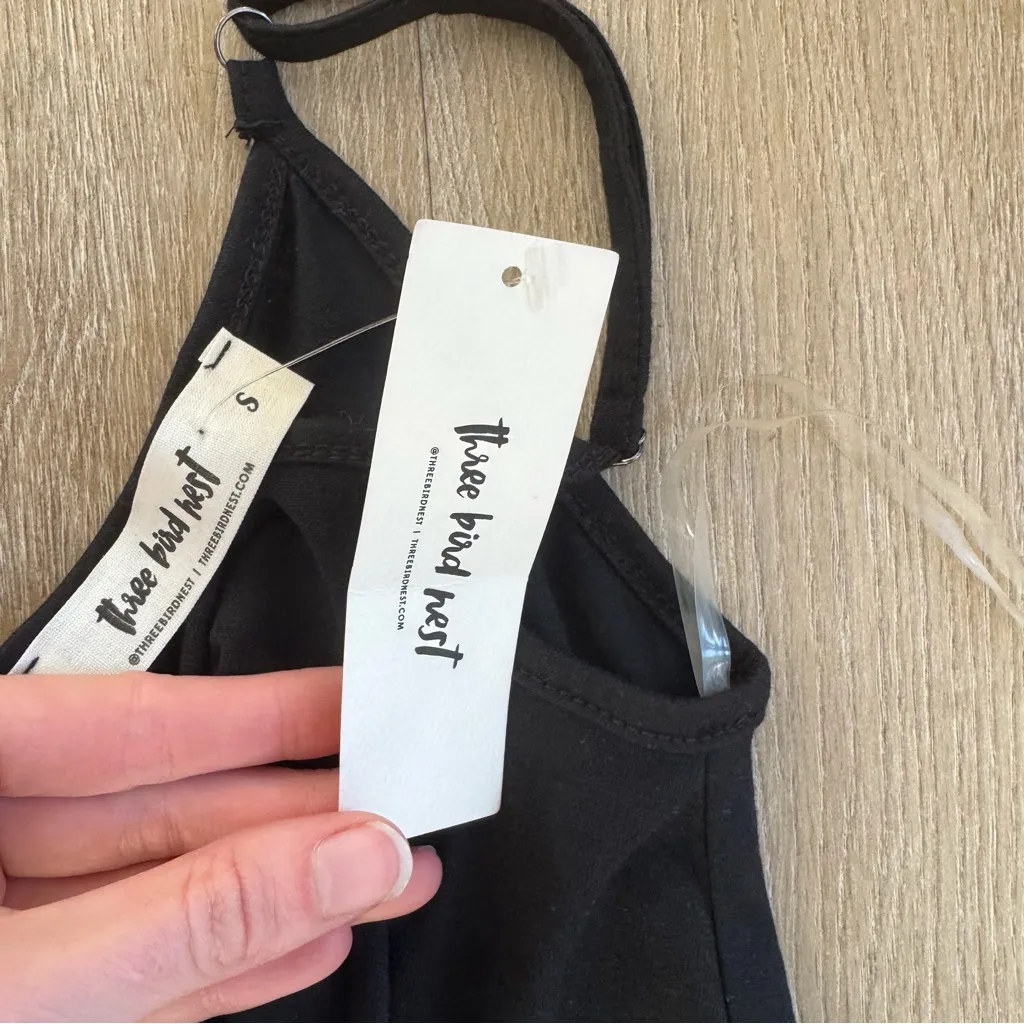 Three Bird Nest Black Maxi Dress - Image 5