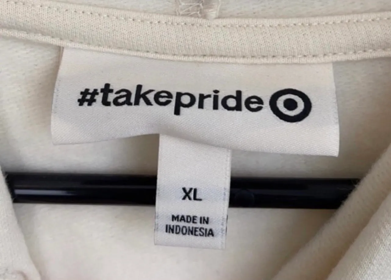 Take Pride Unisex Adult Cream Ivory Blu Poem Hoodie Sweatshirt - Image 9