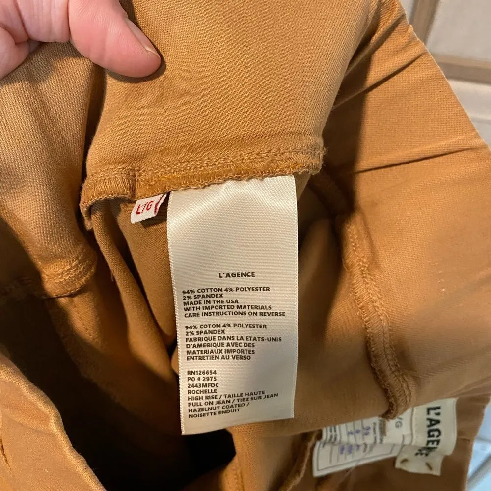 Lagence Rochelle coated high waisted skinny - Image 4