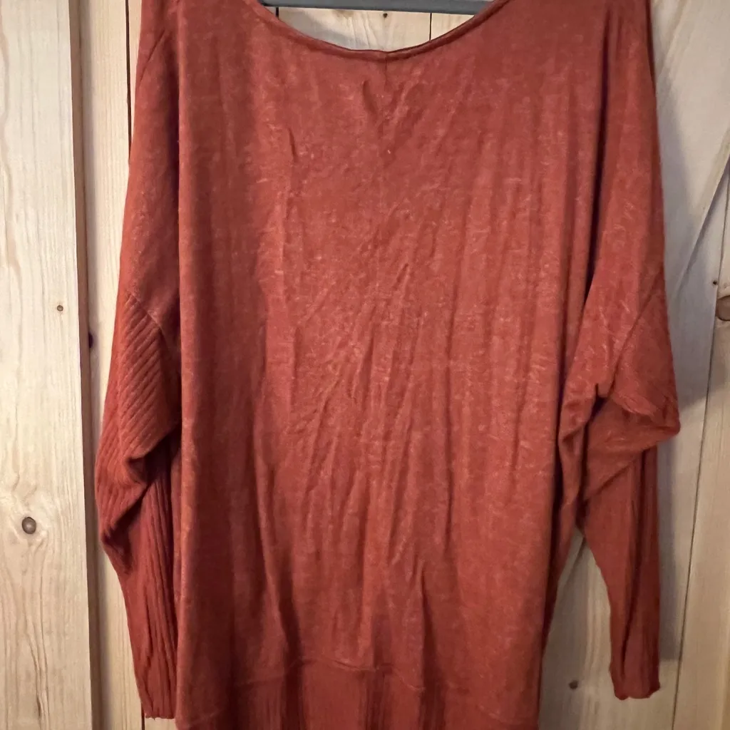 Rust colored Per Se top 3X - Image 2