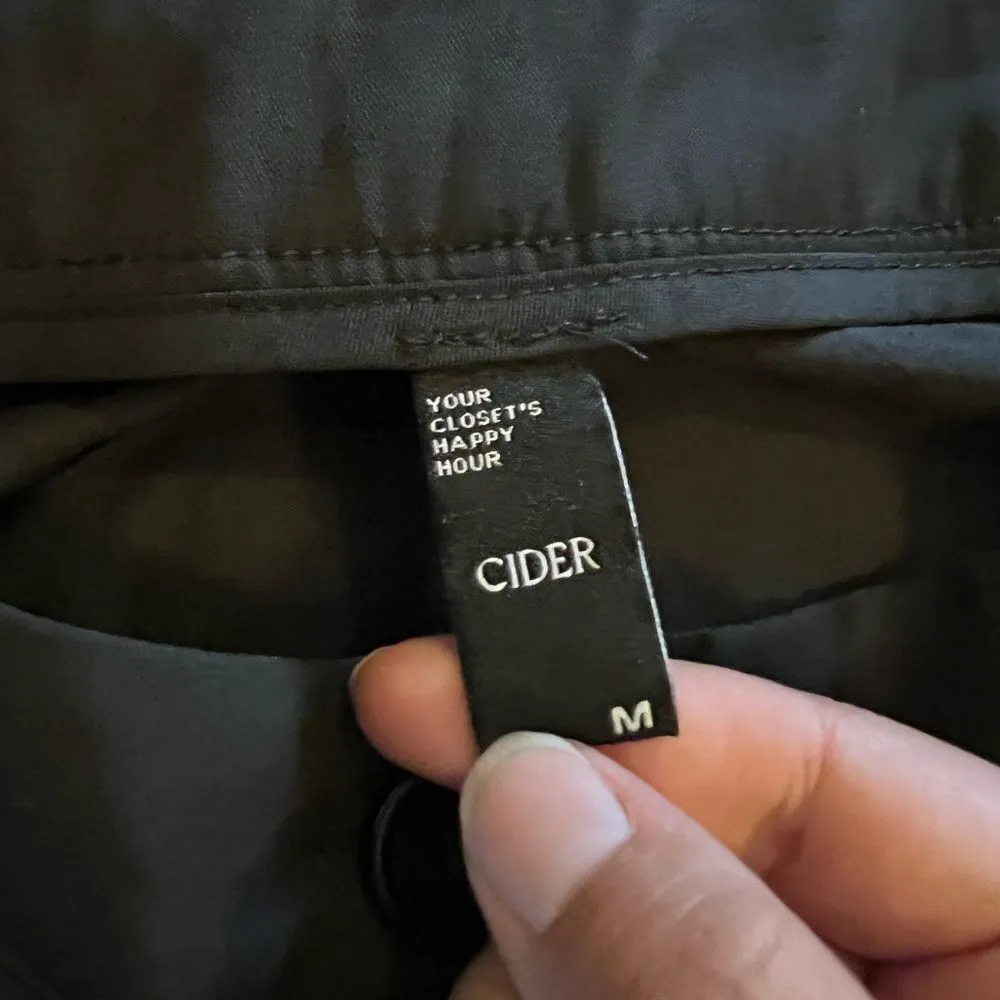 Cider black dress pants M - Image 5