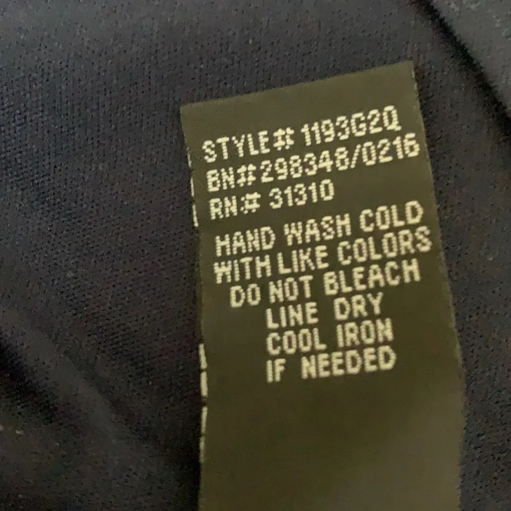 A. Byer Dress Blue Print Lace Front Tassel Tie Sleeveless Mini Dress Size Medium - Image 9