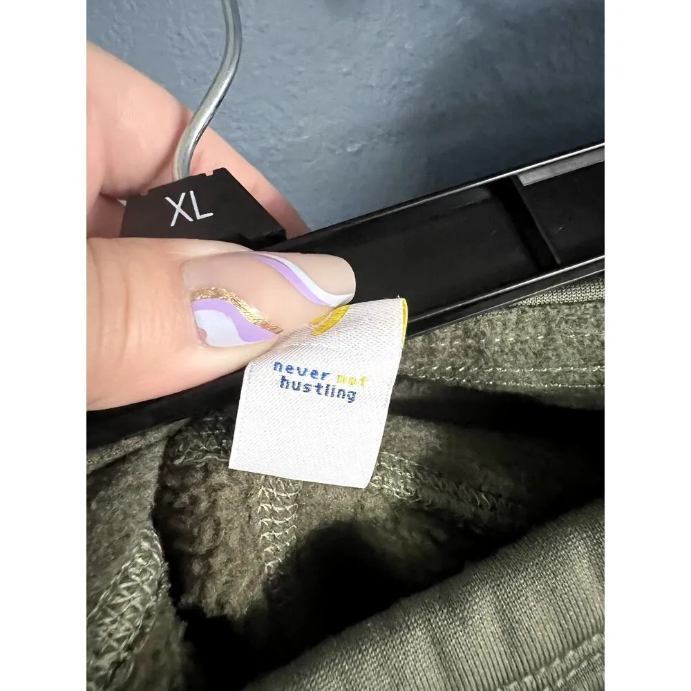 Ultracoze Go Dry Joggers a Neutral Grey/Beige with Pockets and Fuzzy Lining Gray Size L - Image 11