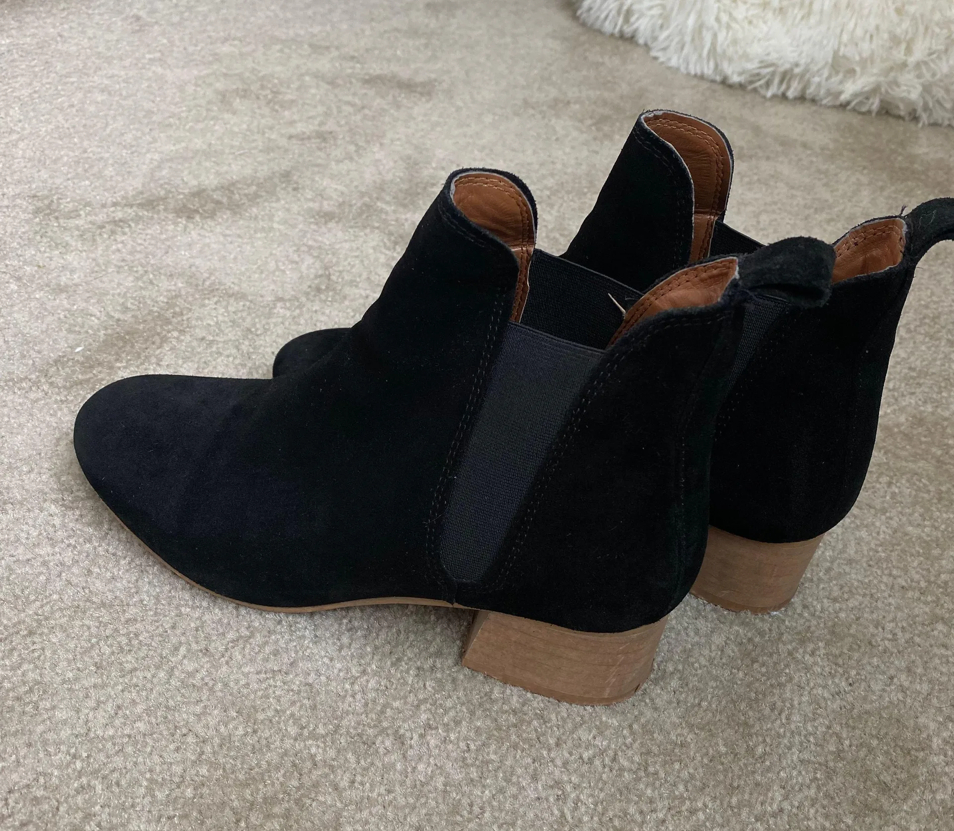Topshop Black Booties - Image 2