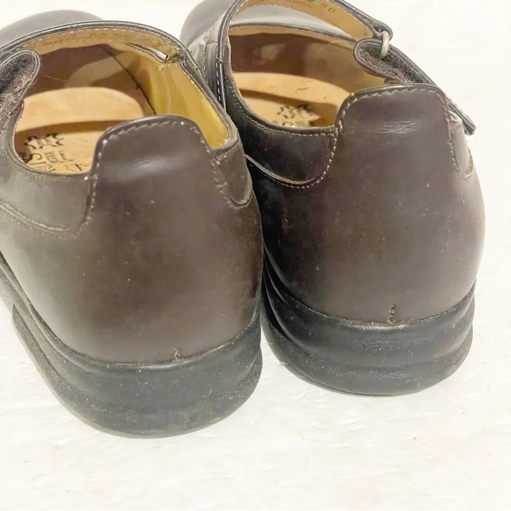 Birkenstock Footprints Size 36 Annapolis Dark Brown Leather Shoe Babydoll - Image 5