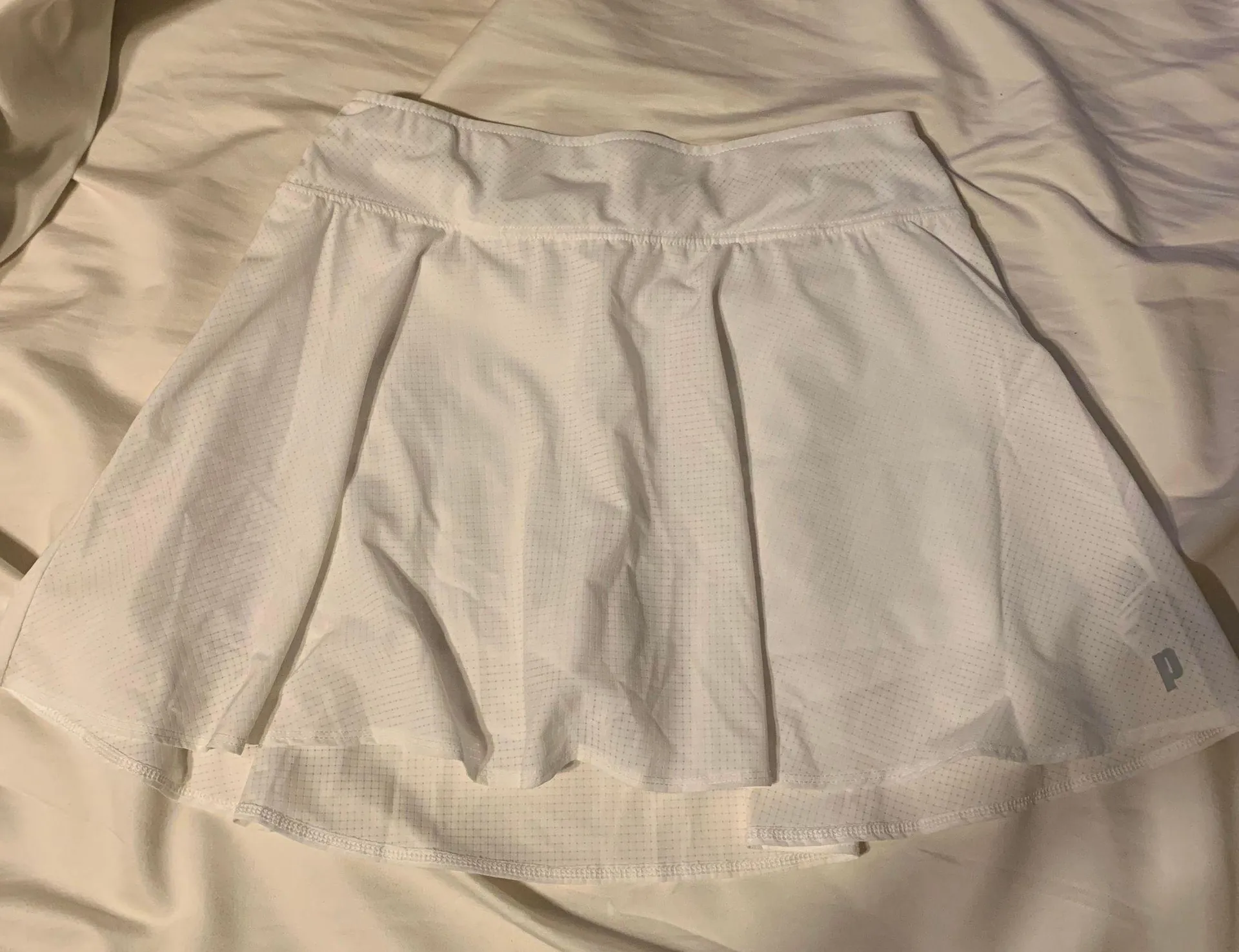 Prince Tennis Skirt White - Image 3