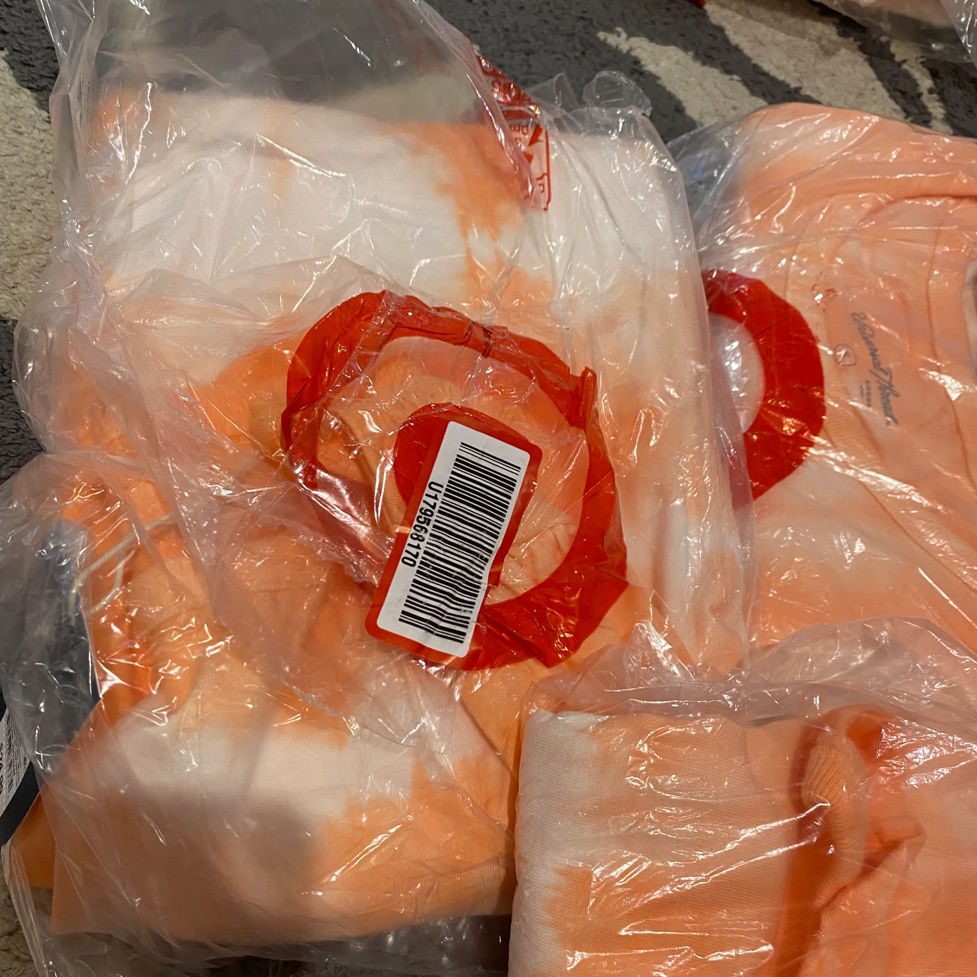 Women's   Tie dye midi shirt Dress - Image 5