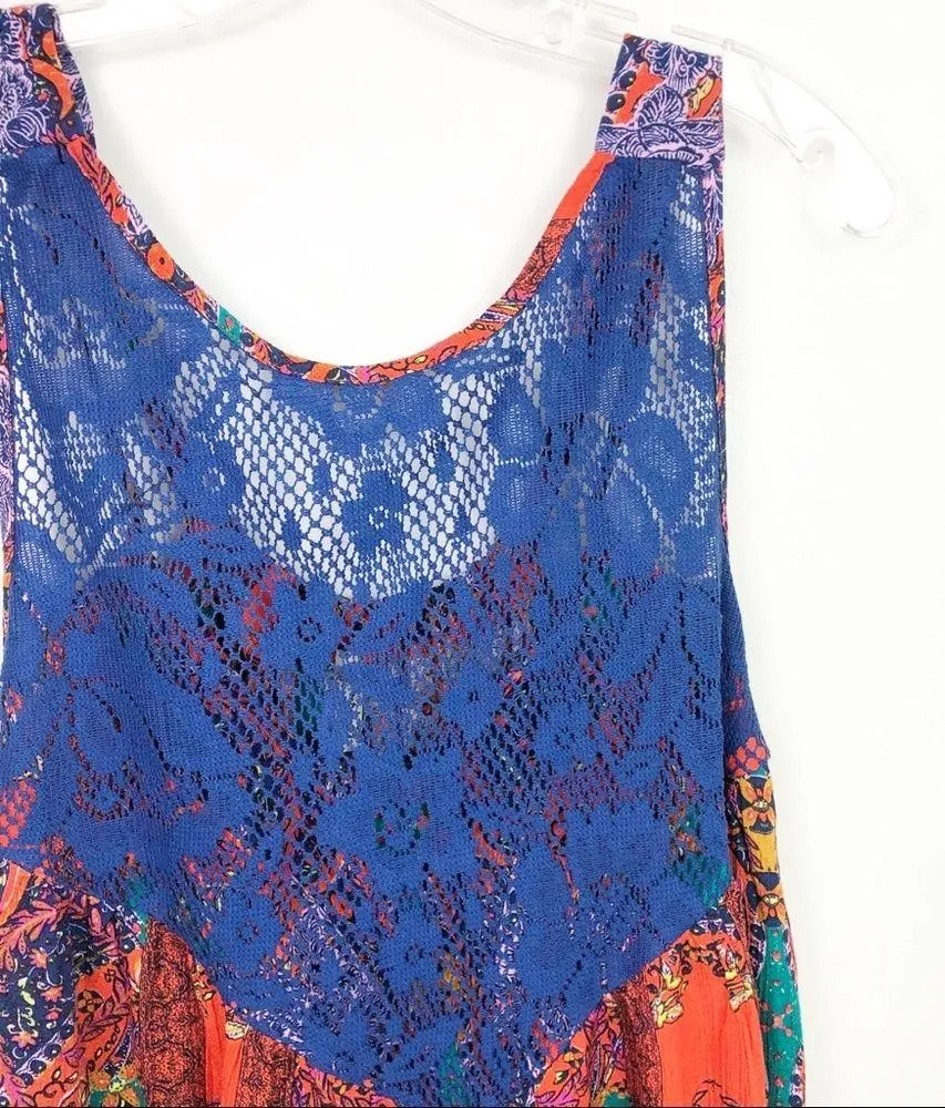 FREE PEOPLE Count Me In Trapeze Dress Tunic Top Small - Image 7