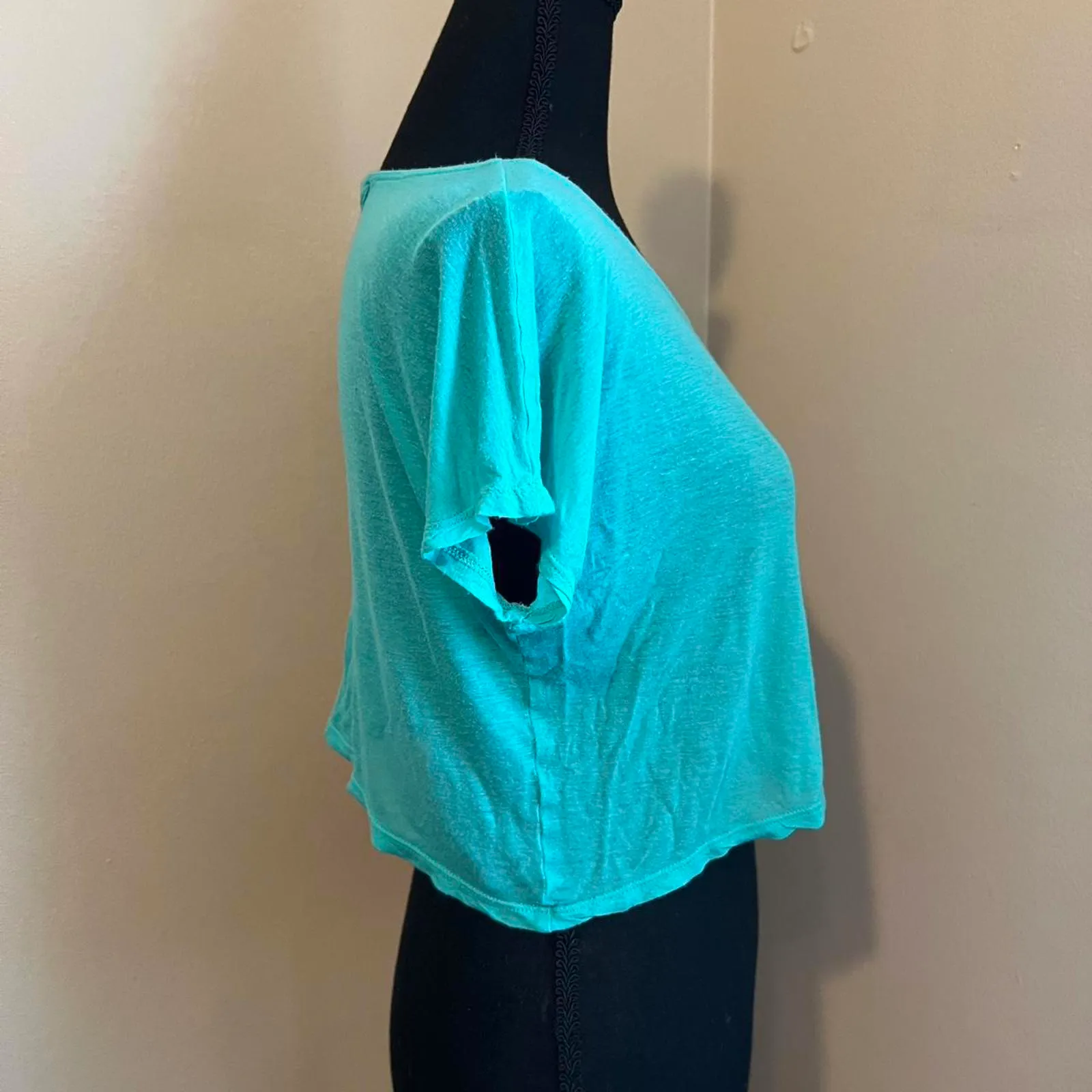 Popular basics vintage Y2K top Blue - Image 3