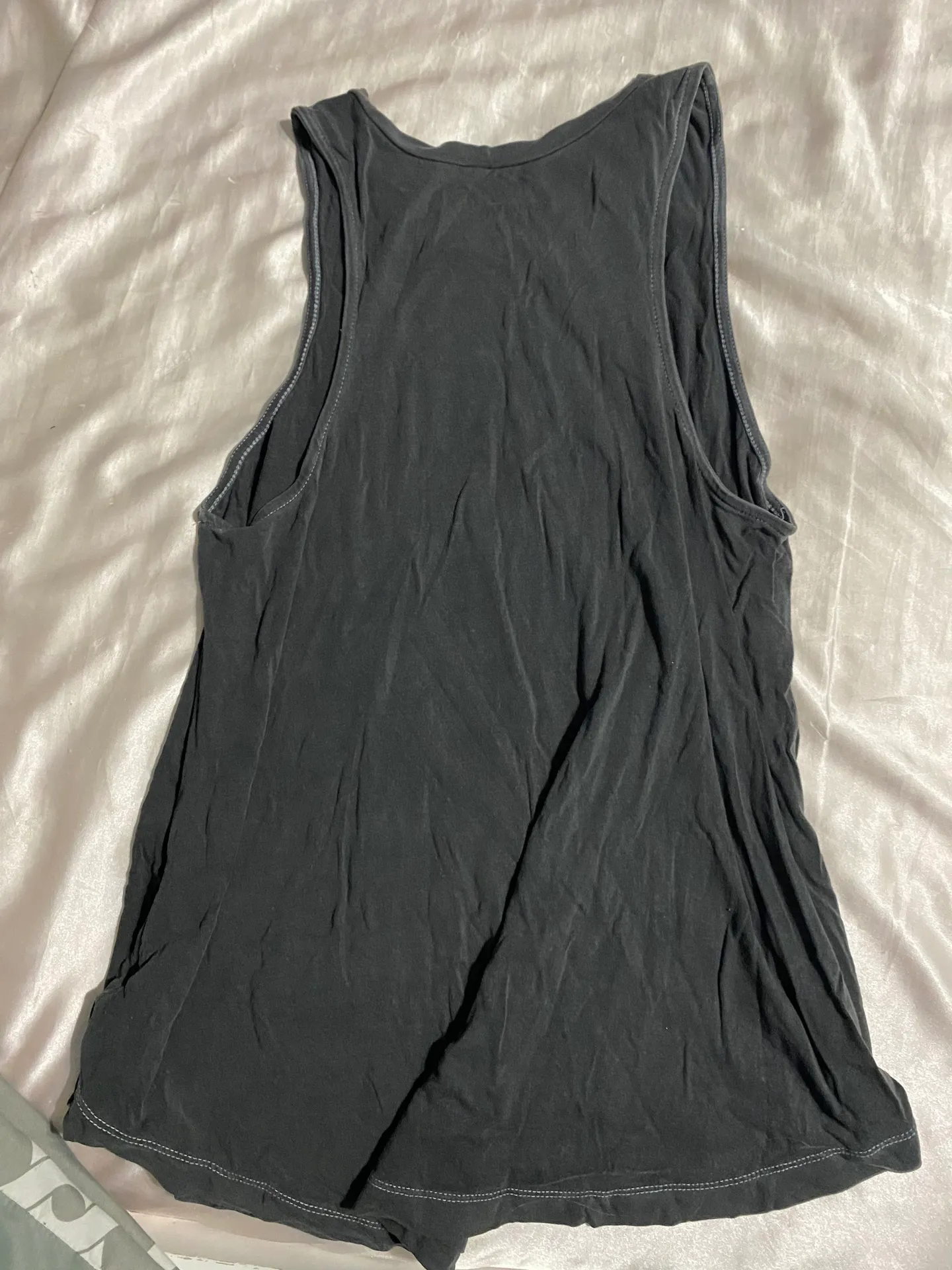 Soft And Sexy Gray Tank - Image 2