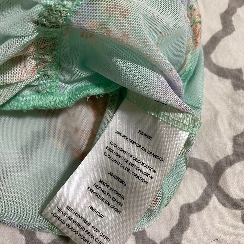 Almost-famous Green and Purple Corset - Image 3