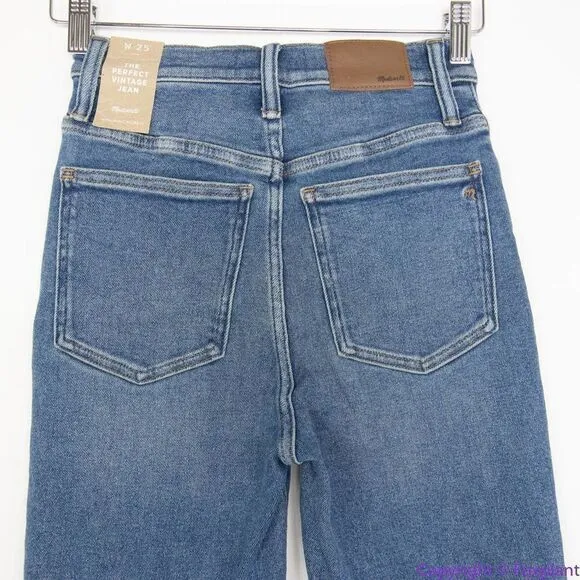 NEW Madewell the‎ Perfect Vintage Jean in Melgrove Wash, 25 - Image 8