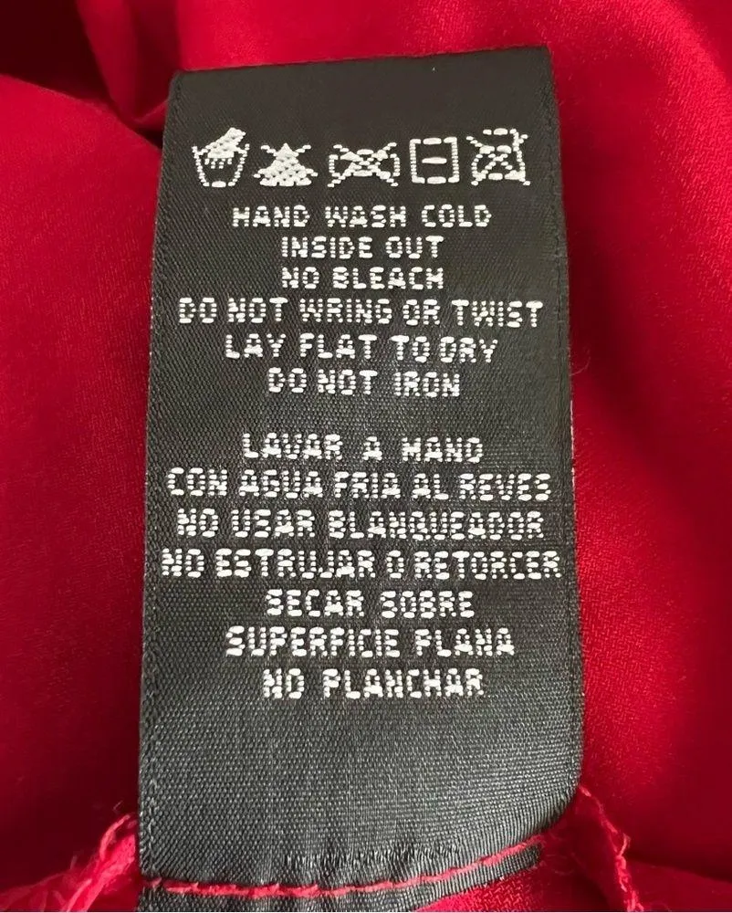 Night Way Halter Maxi Dress w/Lace Detail & Keyhole at Front Size 14 - Image 11