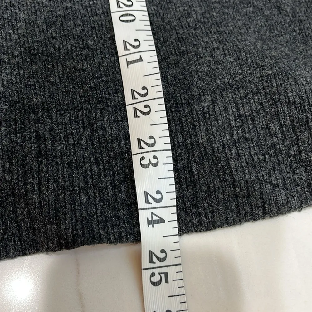 J. Crew gray crew neck long sleeve sweater - Image 6