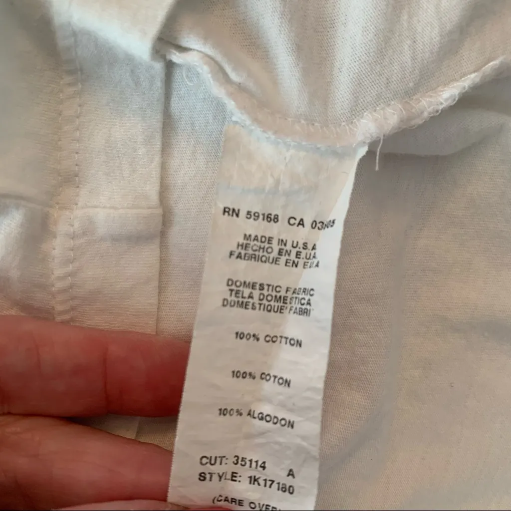 Karen by Karen Kane V neck top sketch of woman in purple rhinestone headband - Image 10