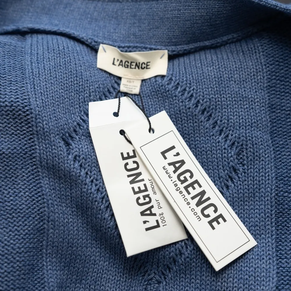 L'Agence -   Belted Cable Cardigan Sweater - Image 6