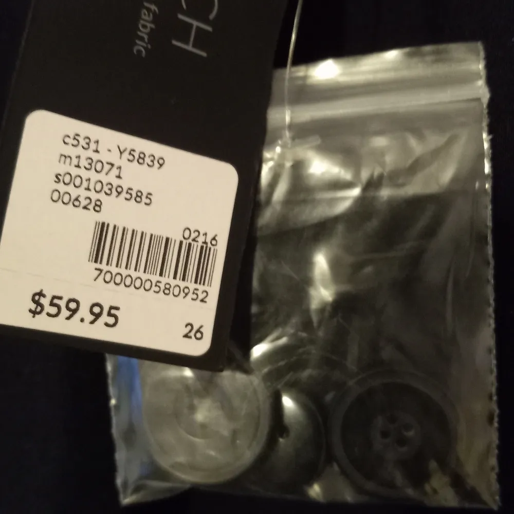 Lane Bryant 26R The Ashley Curvy Fit Bootcut V-Flap Pocket Dress Pants - Funeral - Image 12