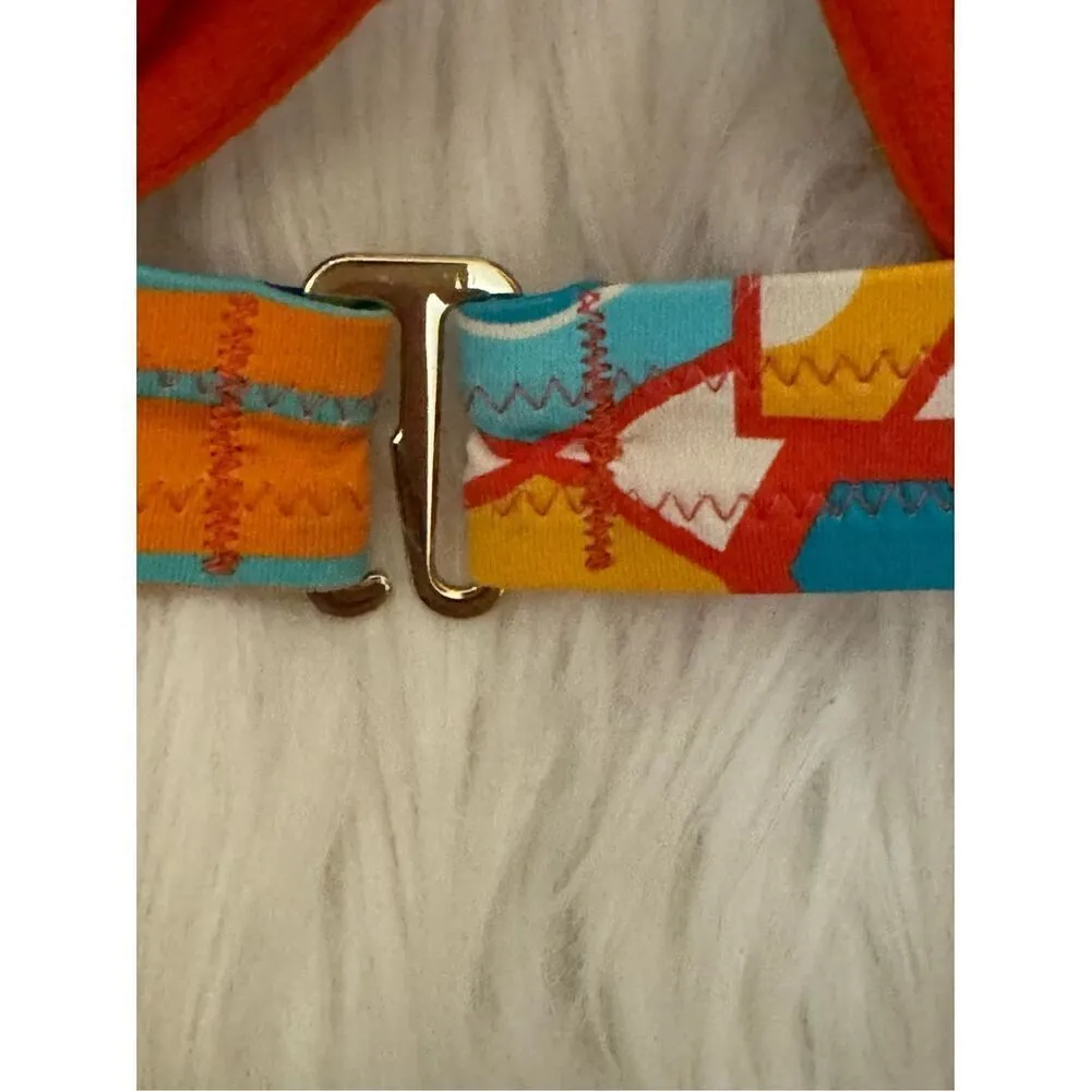 Johnny Was KAYA BIKINI TOP Red Multi S - Image 5