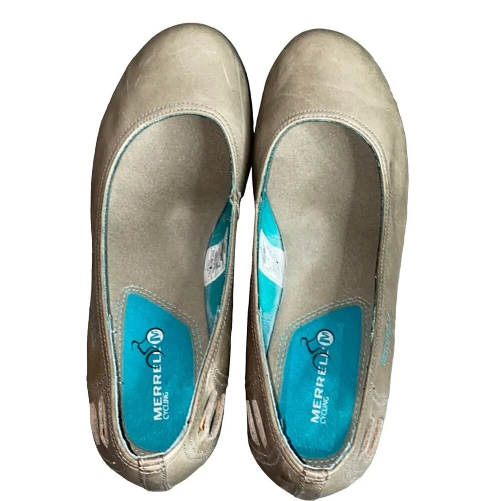 Merrell Cycling Aluminum Leather Heels 8.5 - Image 7