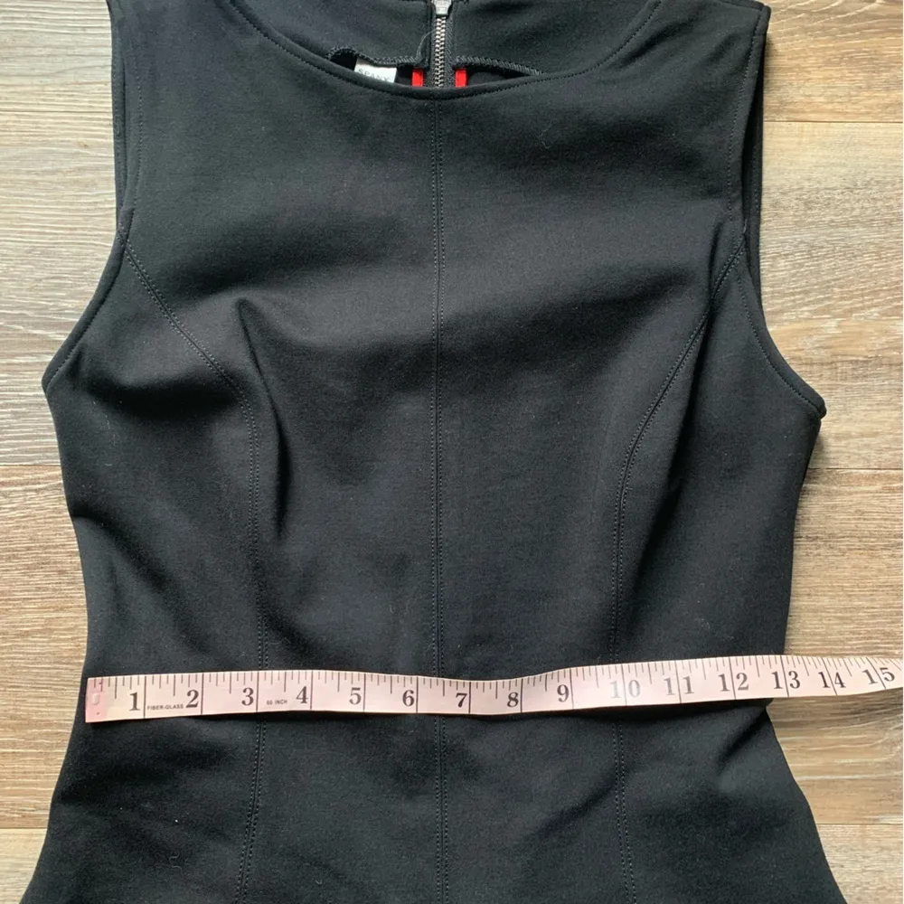 SPANX Black The Pefect Dress Fit and Flare Mini Dress S - Image 10