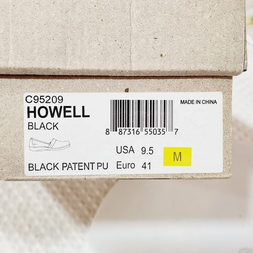 BOC Born Concept Shoes Howell Slip On Chunky Loafer Black PU Leather Sz 9.5 Brown - Image 9