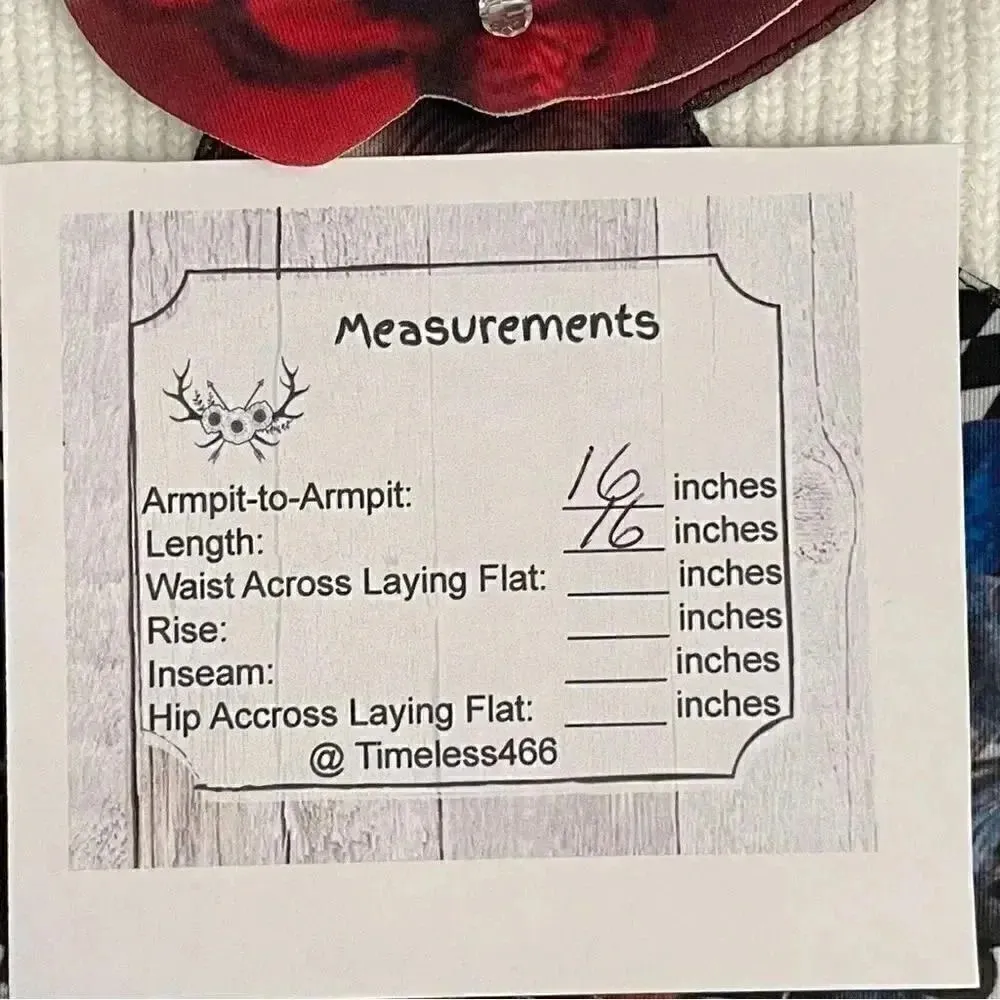 Kinddog Unique Long Sleeves Cropped Girl Womens Ivory Red Winter Cozy Sweater S White - Image 8