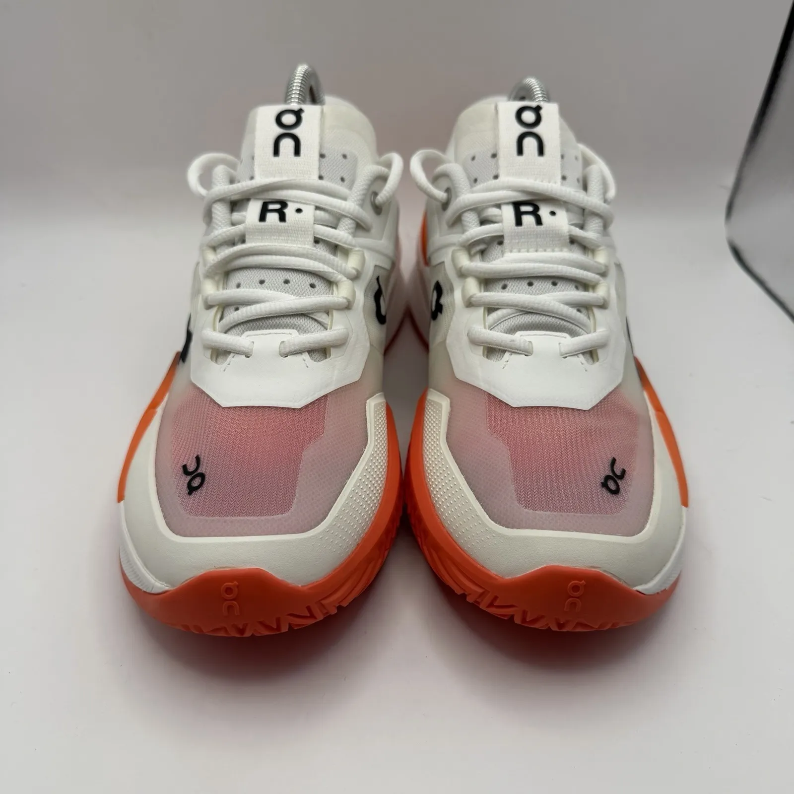 On Cloud The Roger Pro 2 Tennis Shoe Size 9 Womens White/Flame NEW White - Image 2