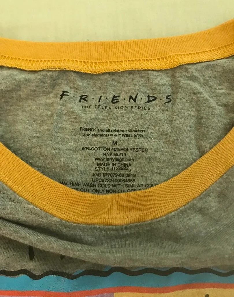 Friends Shirt Gray Size M - Image 3