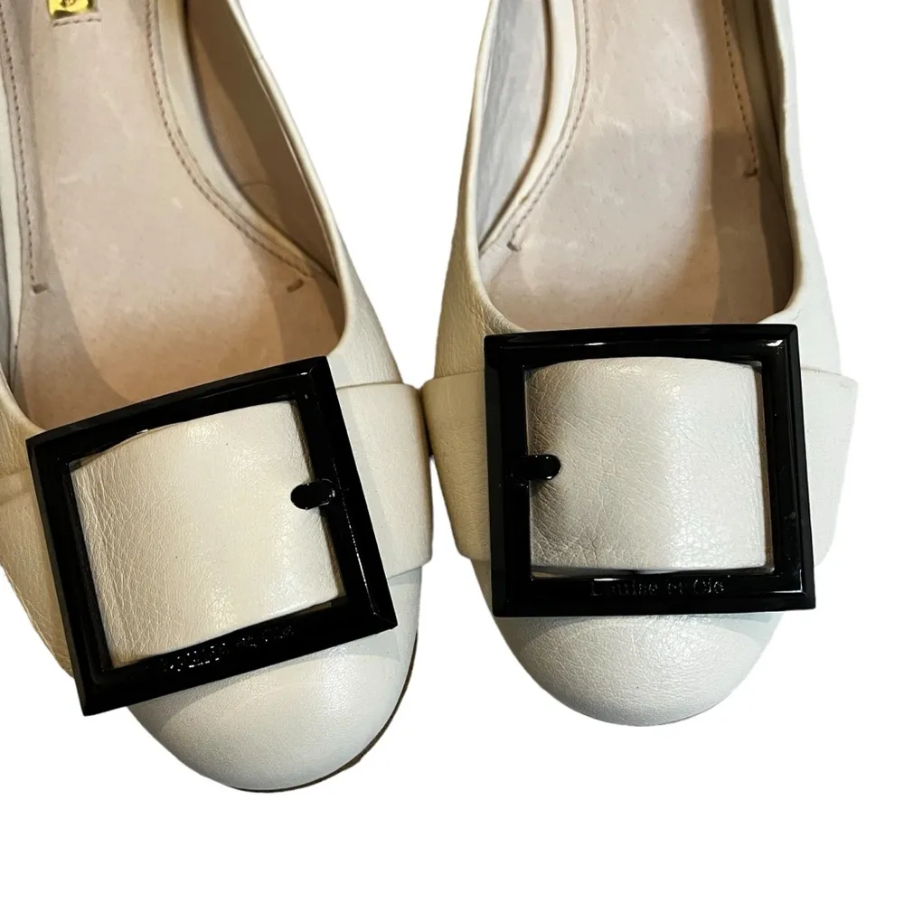 Louise Et Cie lo Brianna Ballet Ivory, Sz 7.5 - Image 12