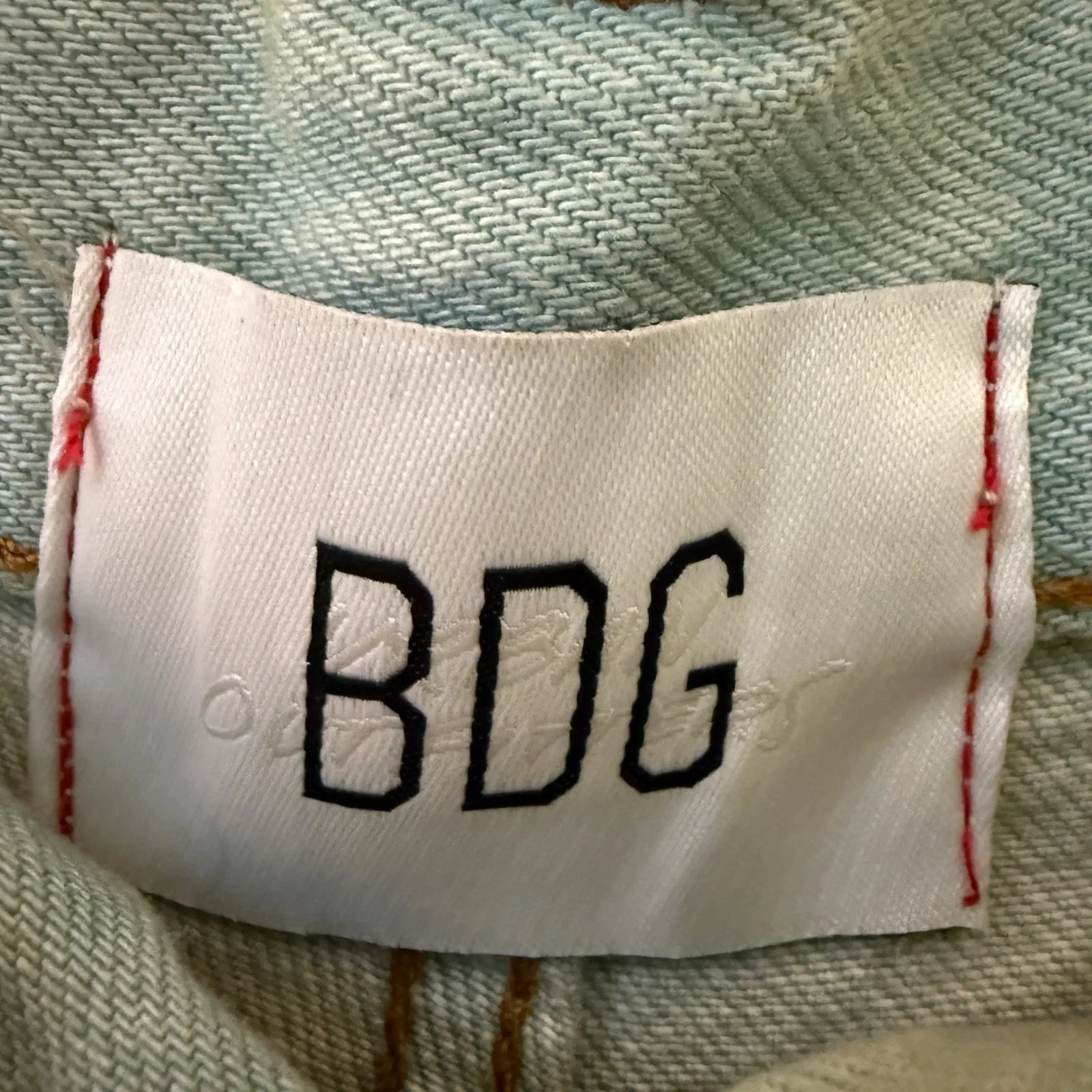 BDG Urban Outfitters High Rise Carpenter Jeans Light Wash Size 26 - Image 3