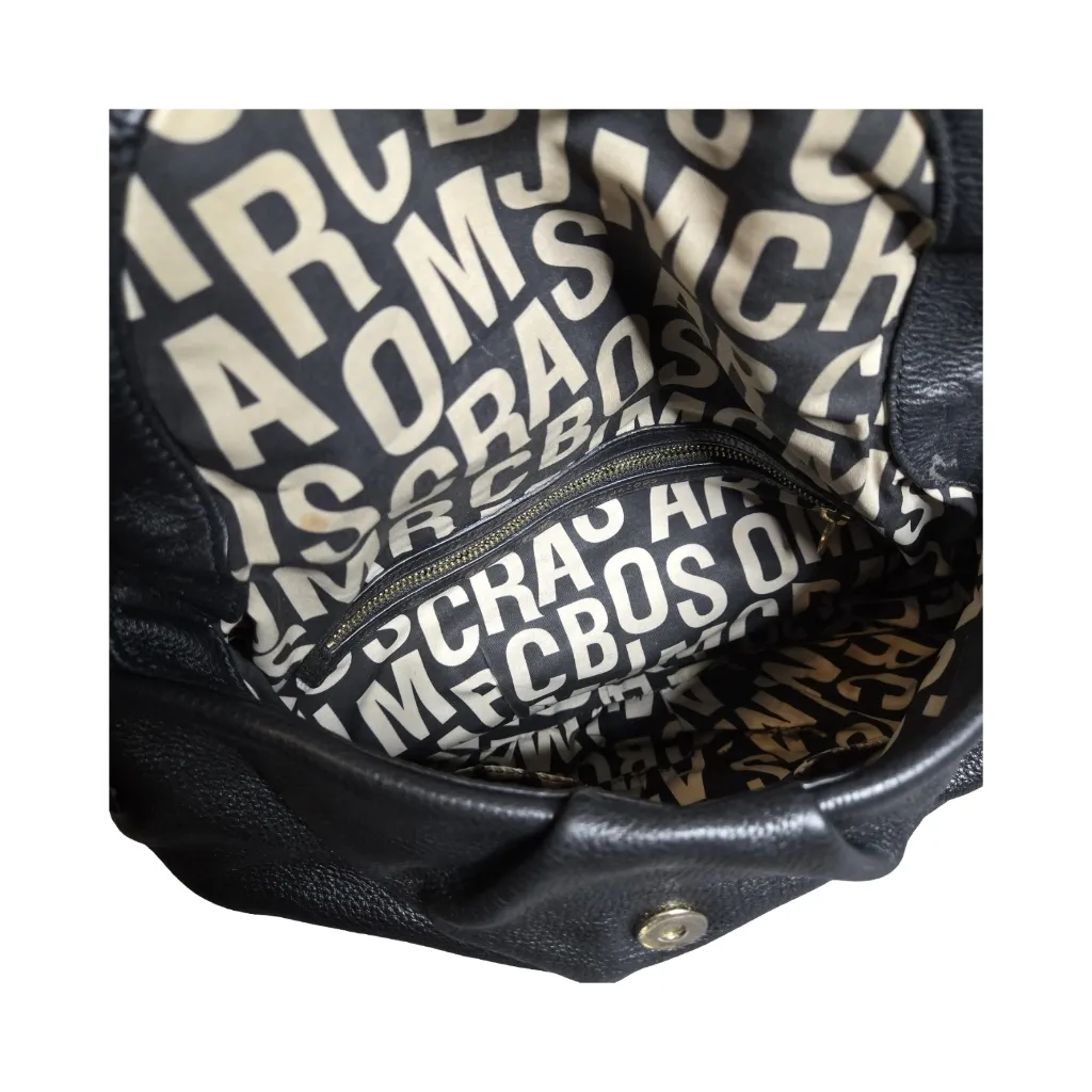 Marc By Marc Jacobs Black Leather Shoulder Bag - Image 10