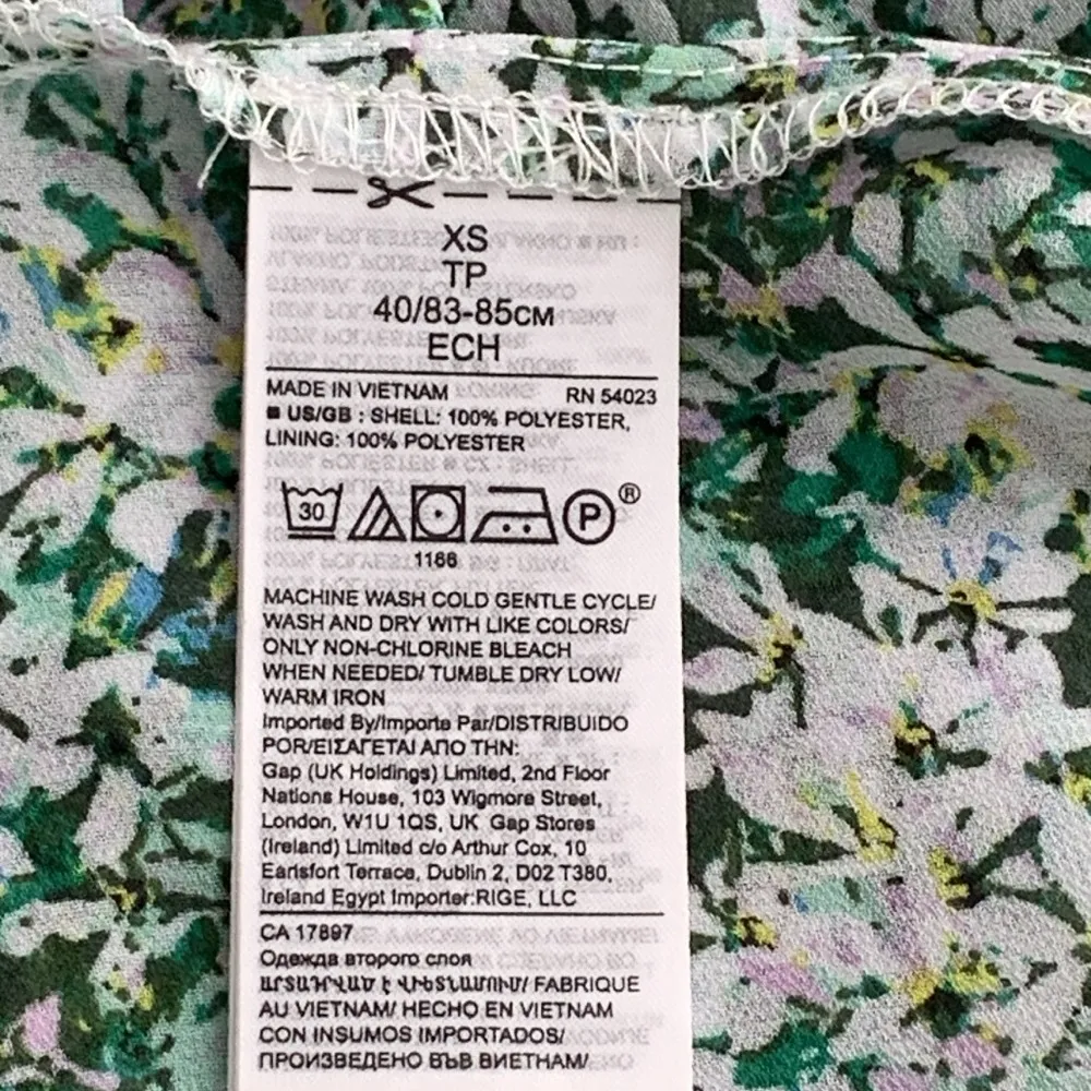 BANANA REPUBLIC TIERED MAXI DRESS Sz: XS - Image 6