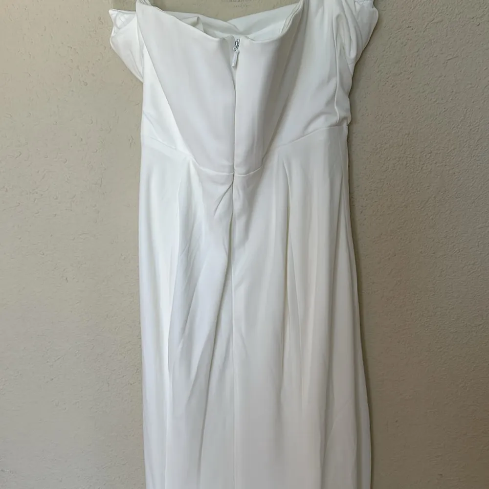 House of CB ‘Esmee’ Ivory Draped Strapless Bridal Gown Wedding Dress NWOT SIZE S - Image 11