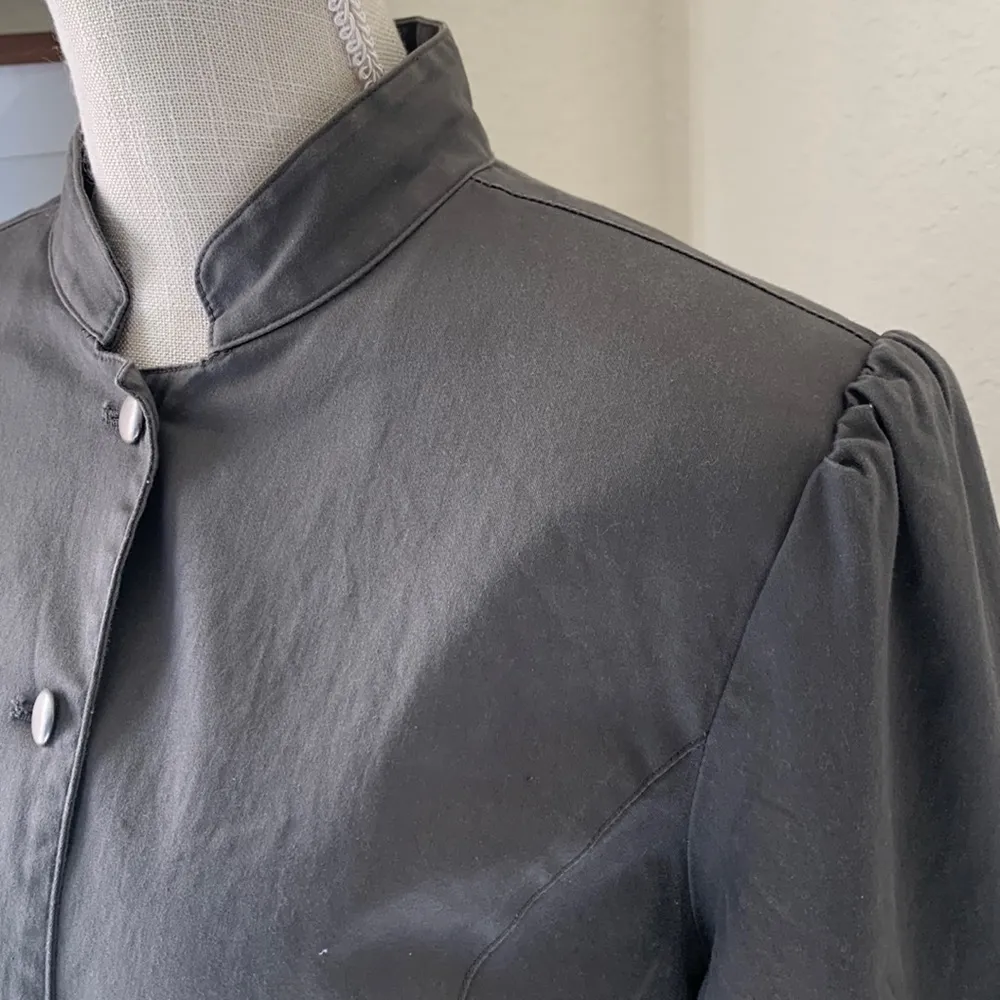 Attention  Lightweight Dark Gray Button Down Jacket - Image 12