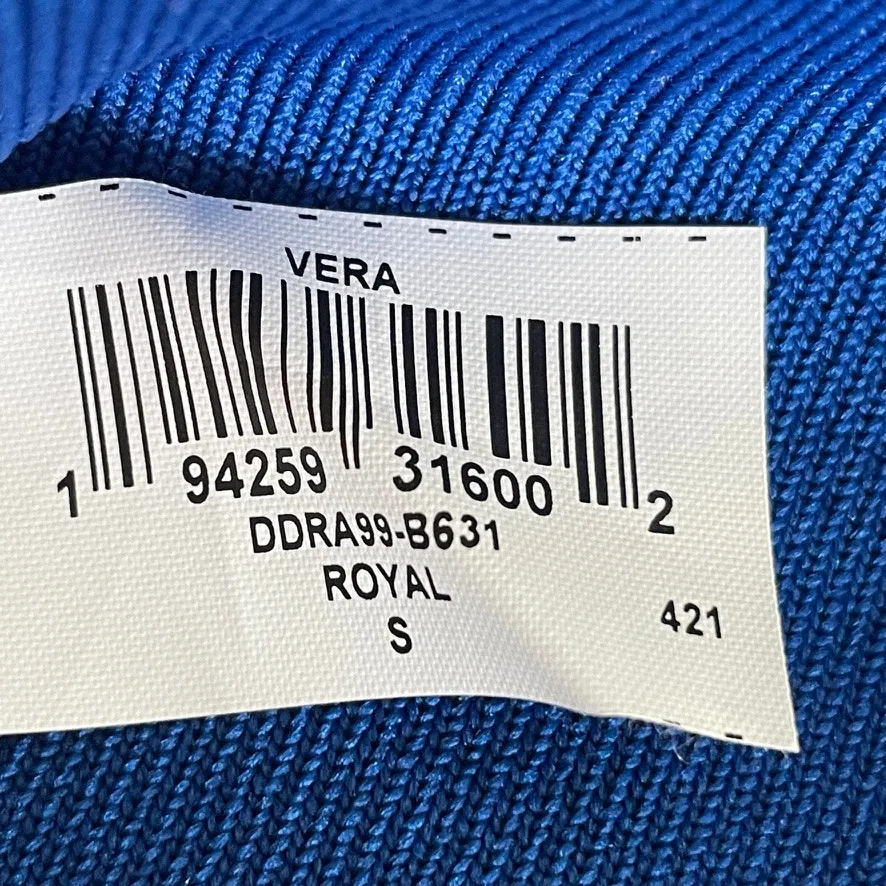 Dress the Population Bandage Blue One Shoulder Fitted Dress Small - Image 13