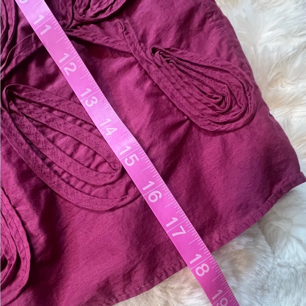 LOFT Rich purple/Pink Skirt Sz 0P - Image 6