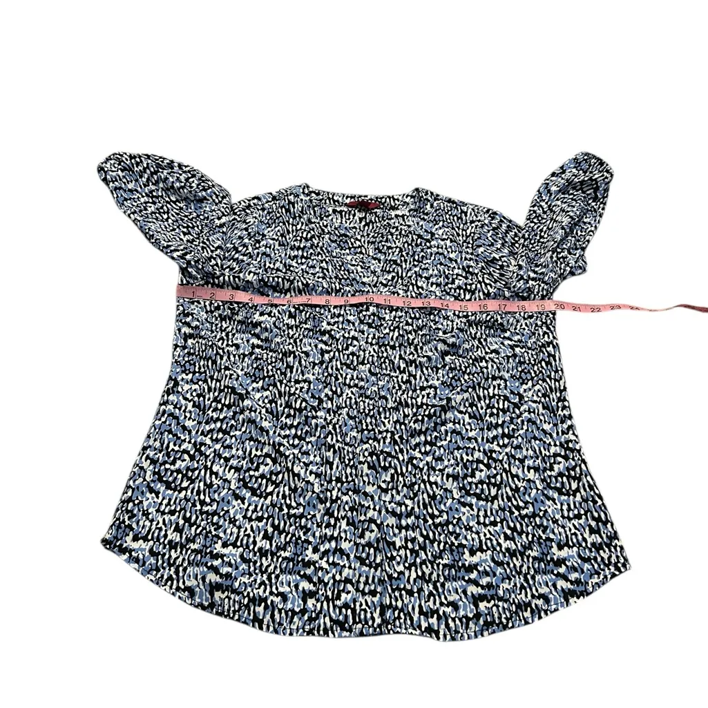 212 COLLECTION blue, black and white blouse Blue Size M - Image 3