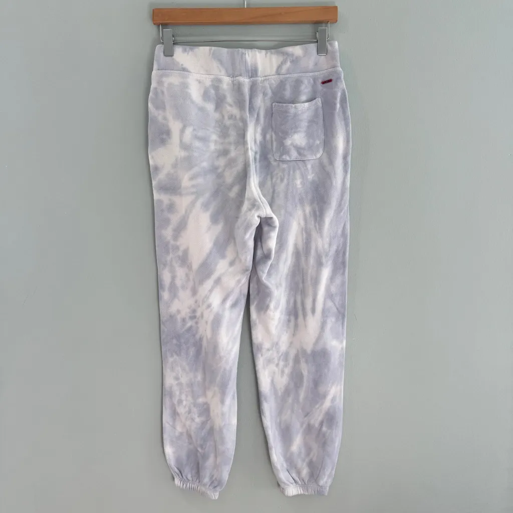 n:PHILANTHROPYTie-Dye Joggers Light Blue Small - Image 6