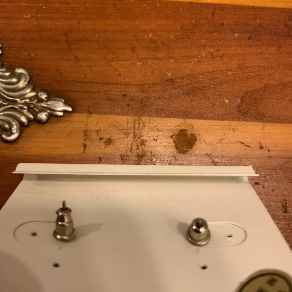 Fashion Bug Red Bead and Rhinestone Earrings - Image 3