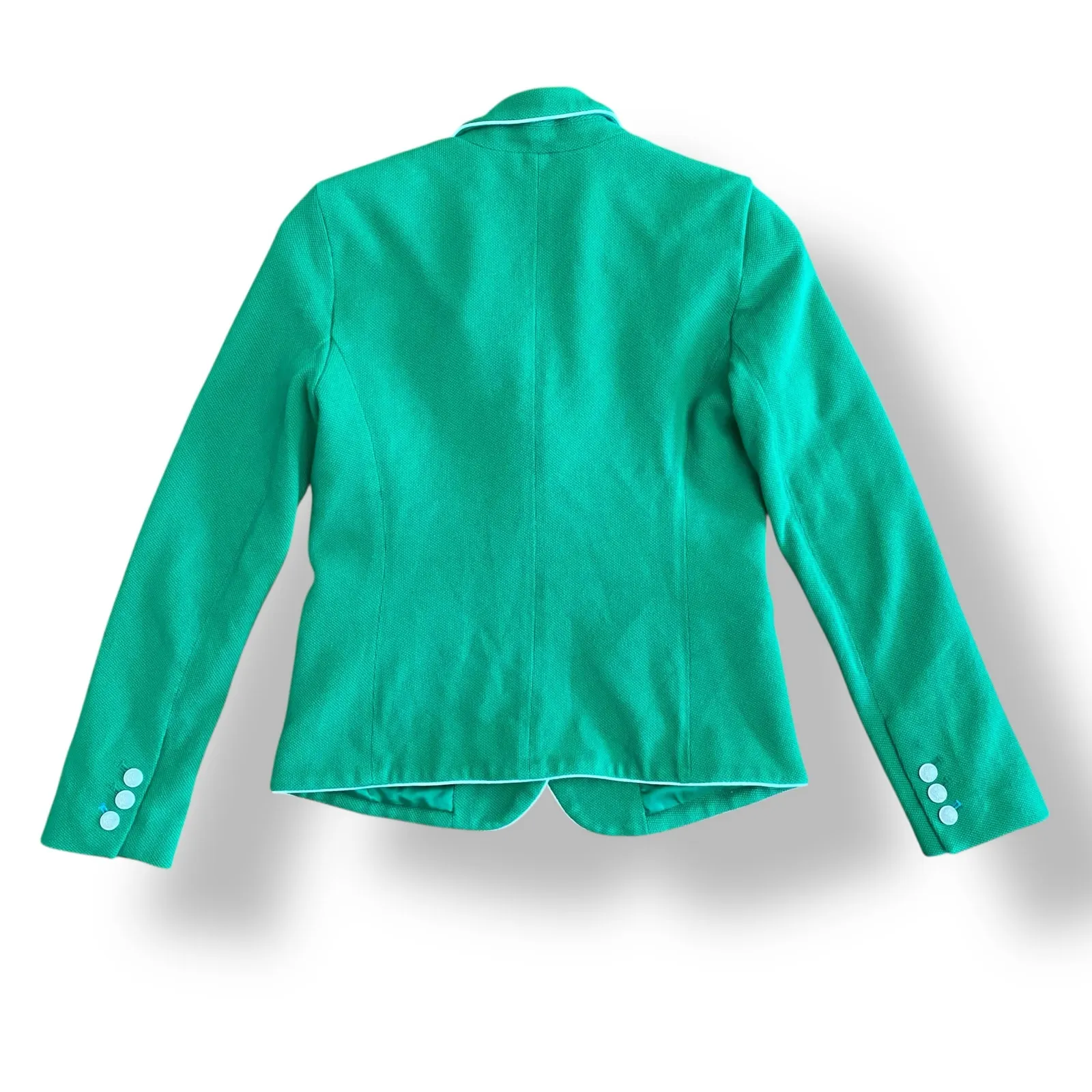 Gap‎ Green The Academy Blazer Size 2 Twee, Preppy, Casual, Office - Image 5