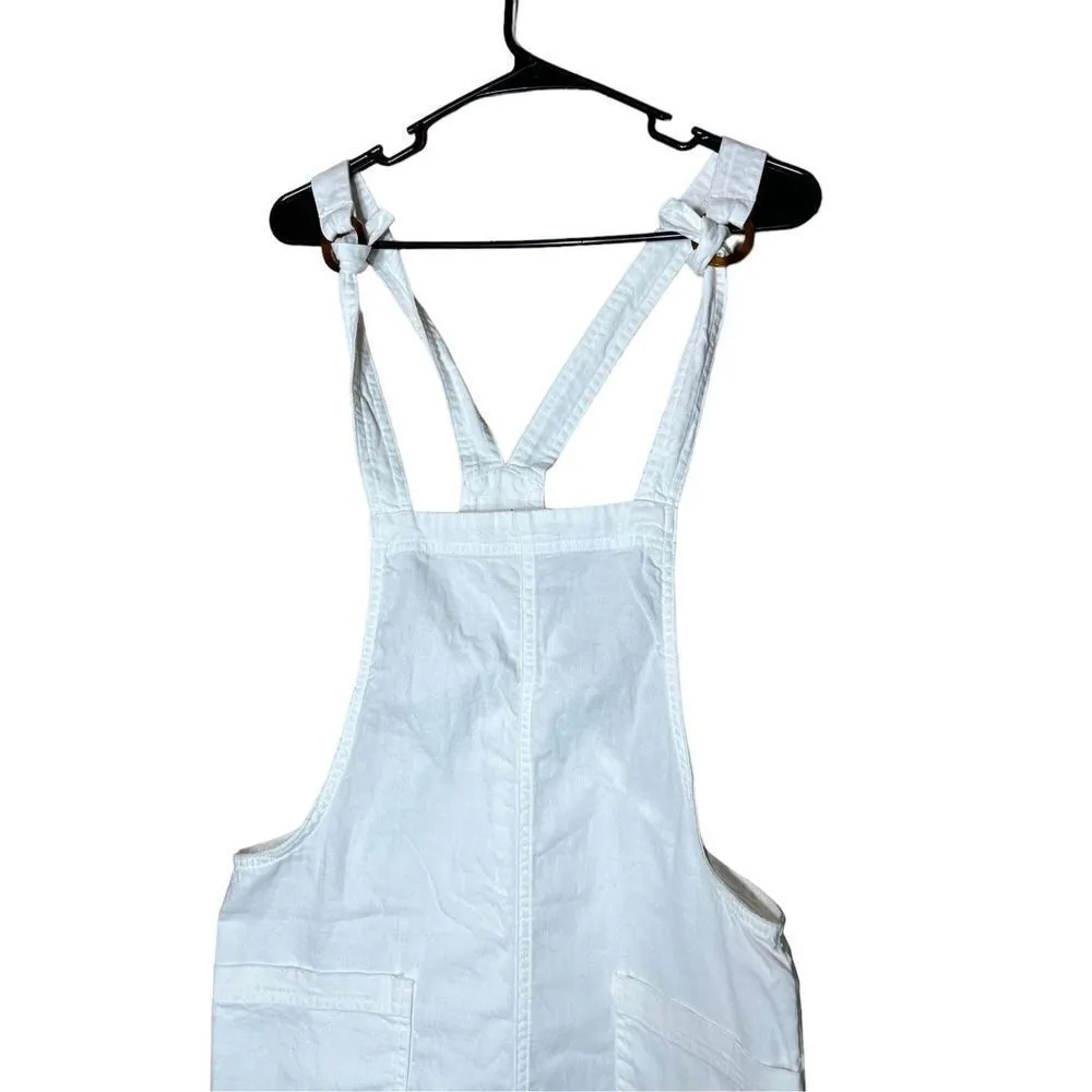 Aerie Beach Shortalls White Size Small‎ - Image 2