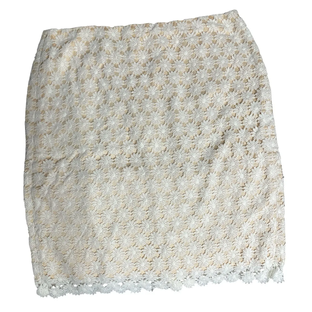 Talbots Daisy Lace Overlay Blazer 8P Skirt 6P Suit Set - Image 6