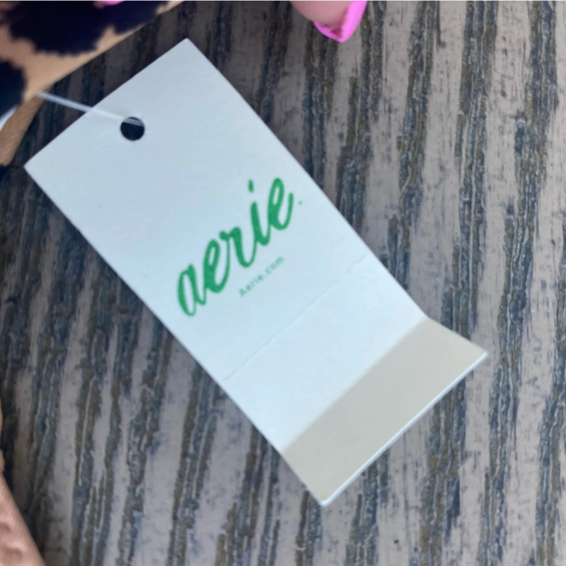 NWT aerie medium cheekier cheetah print animal print high cut swim bikini - Image 2