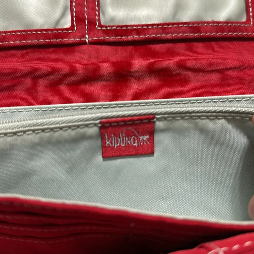 Red Rouge Snap Accordion Multi Compartments Card Holder Wallet - Image 9